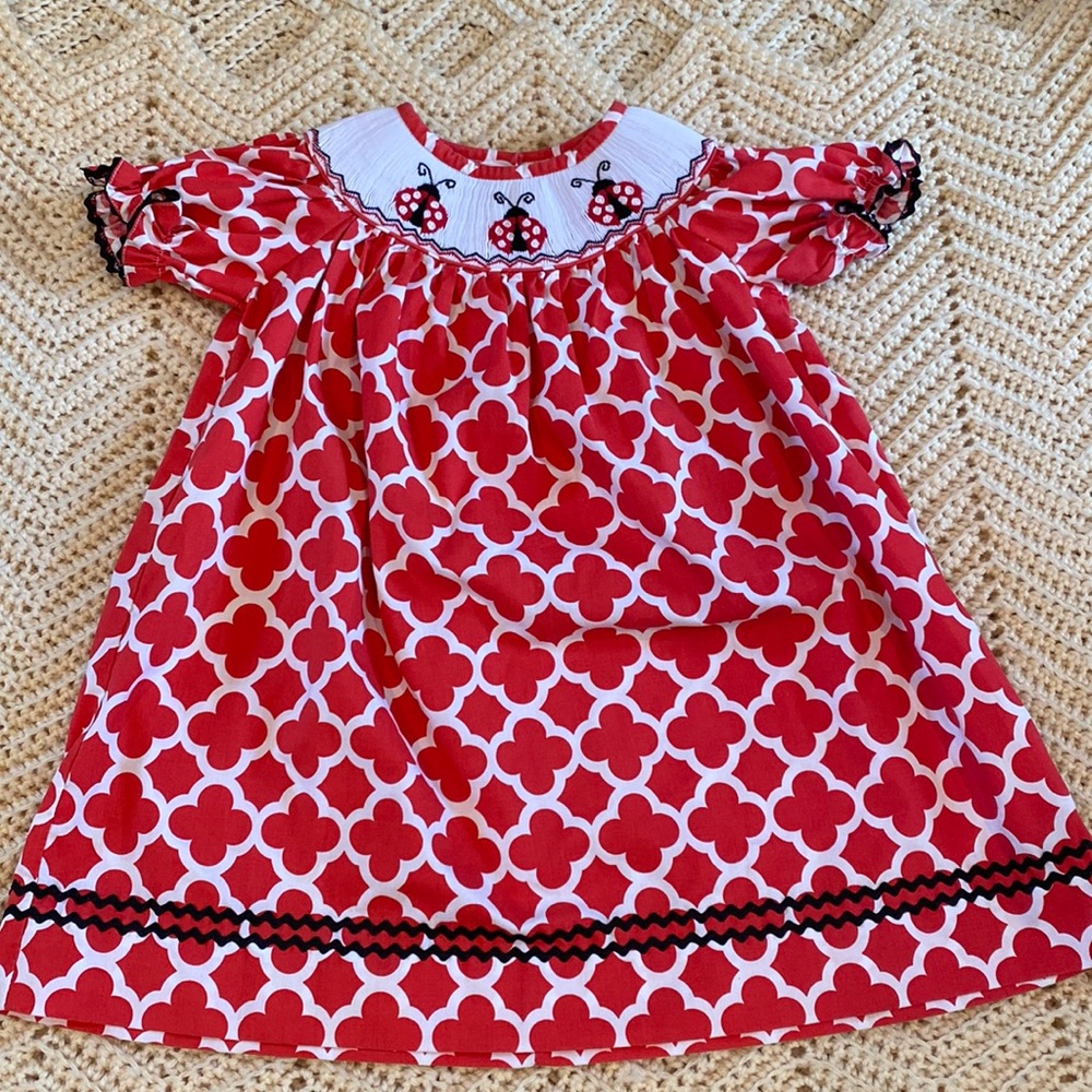 Southern Tot’s Ladybug dress size 2T